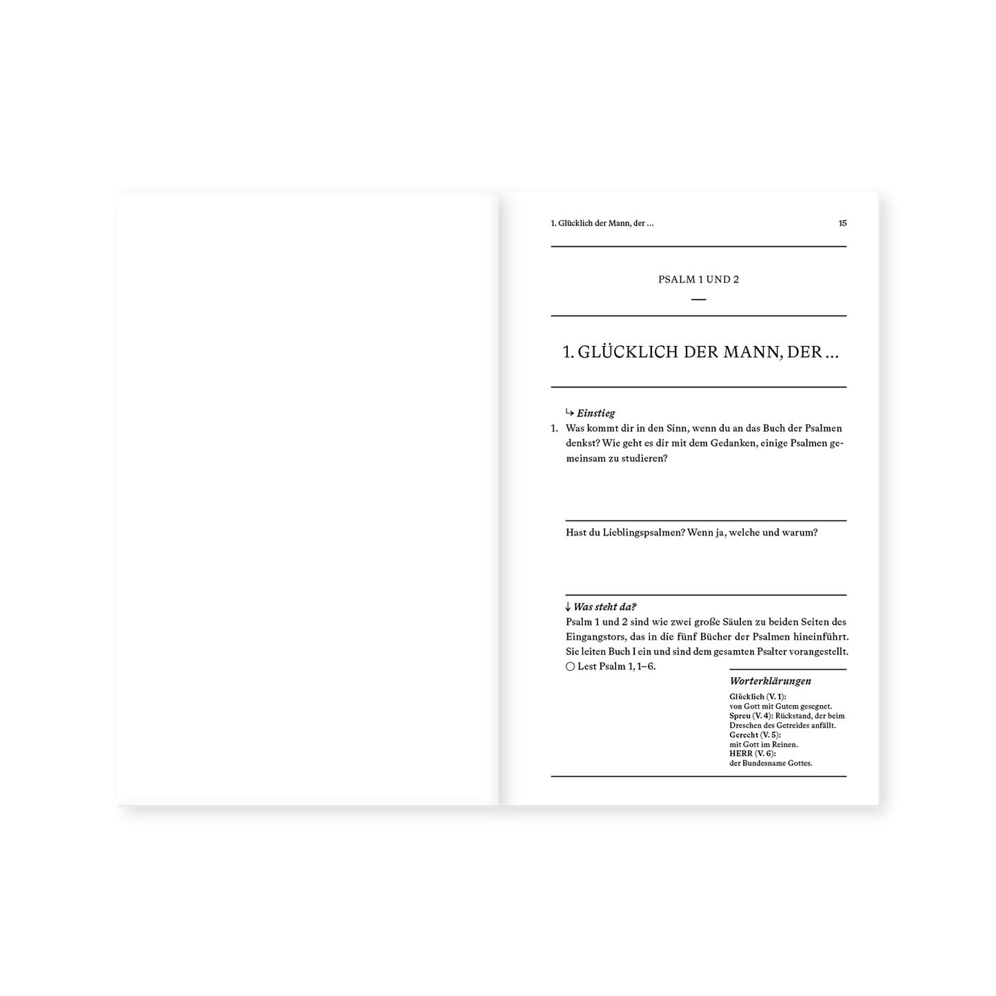 PDF – Psalmen – Arbeitsheft (Die Bibel erklärt)