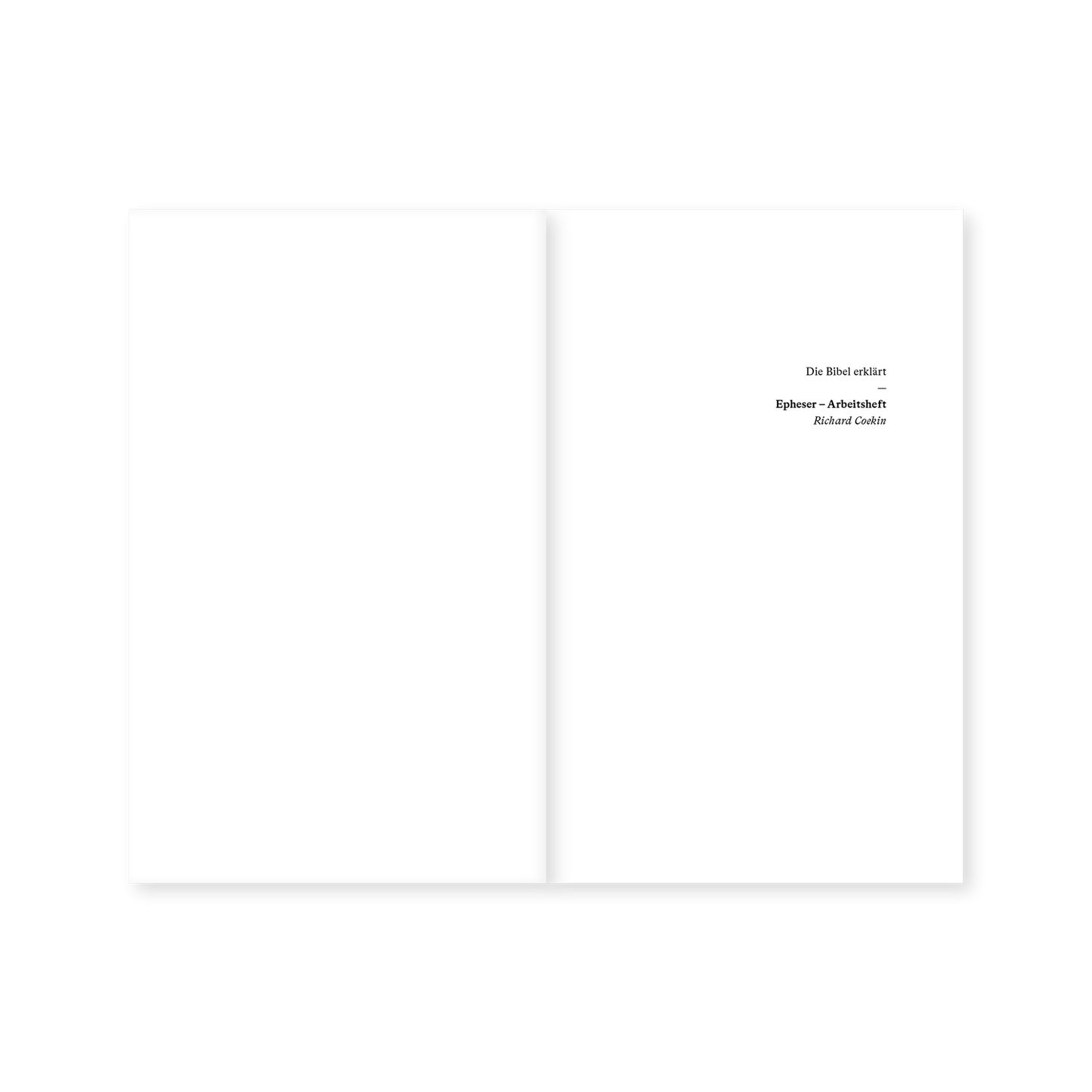 PDF – Epheser – Arbeitsheft (Die Bibel erklärt)