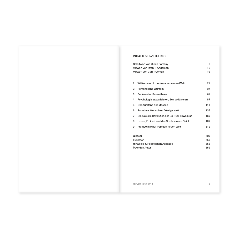 Fremde neue Welt: Wie Philosophen und Aktivisten Identität umdefiniert und die sexuelle Revolution entfacht haben