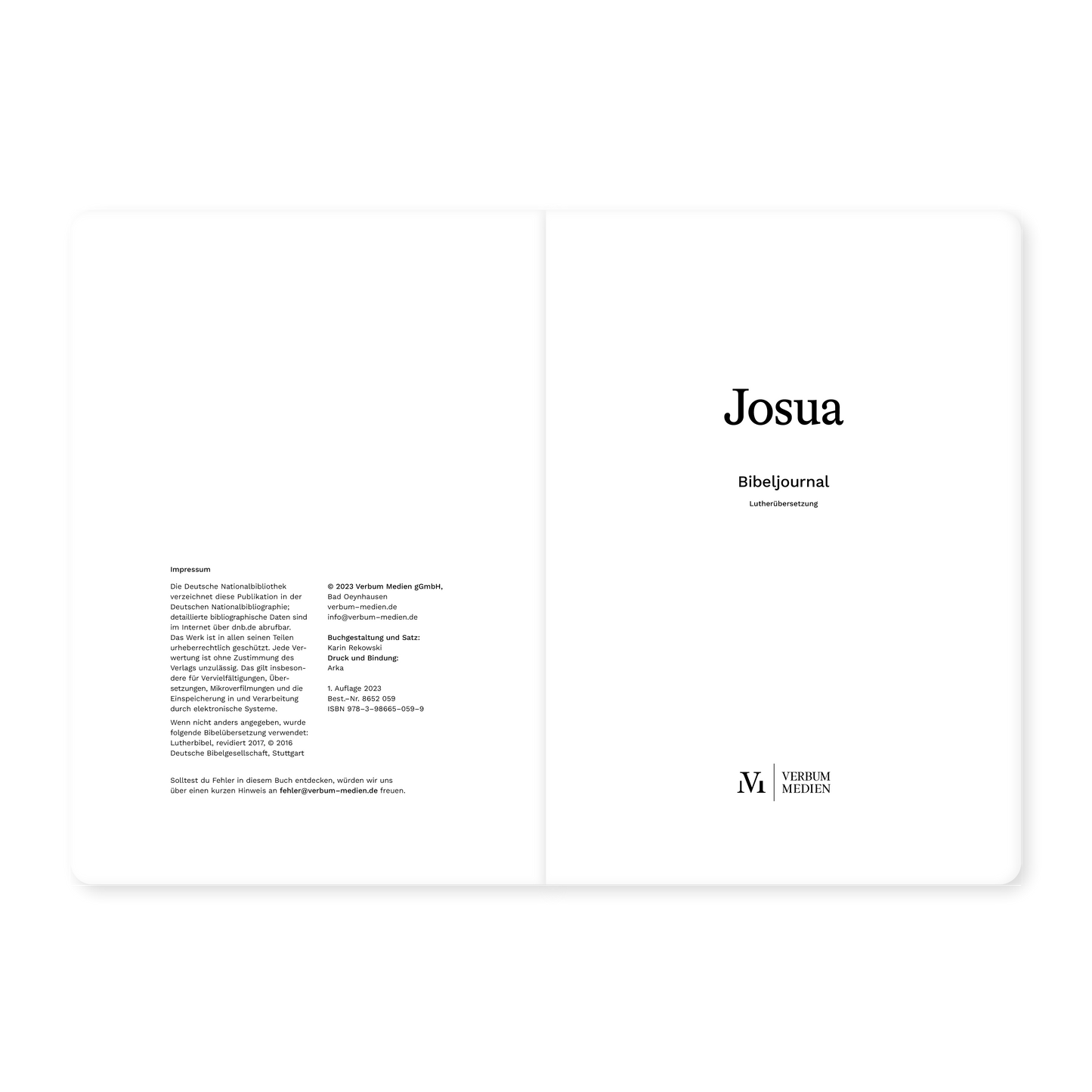 Josua (Bibeljournal)