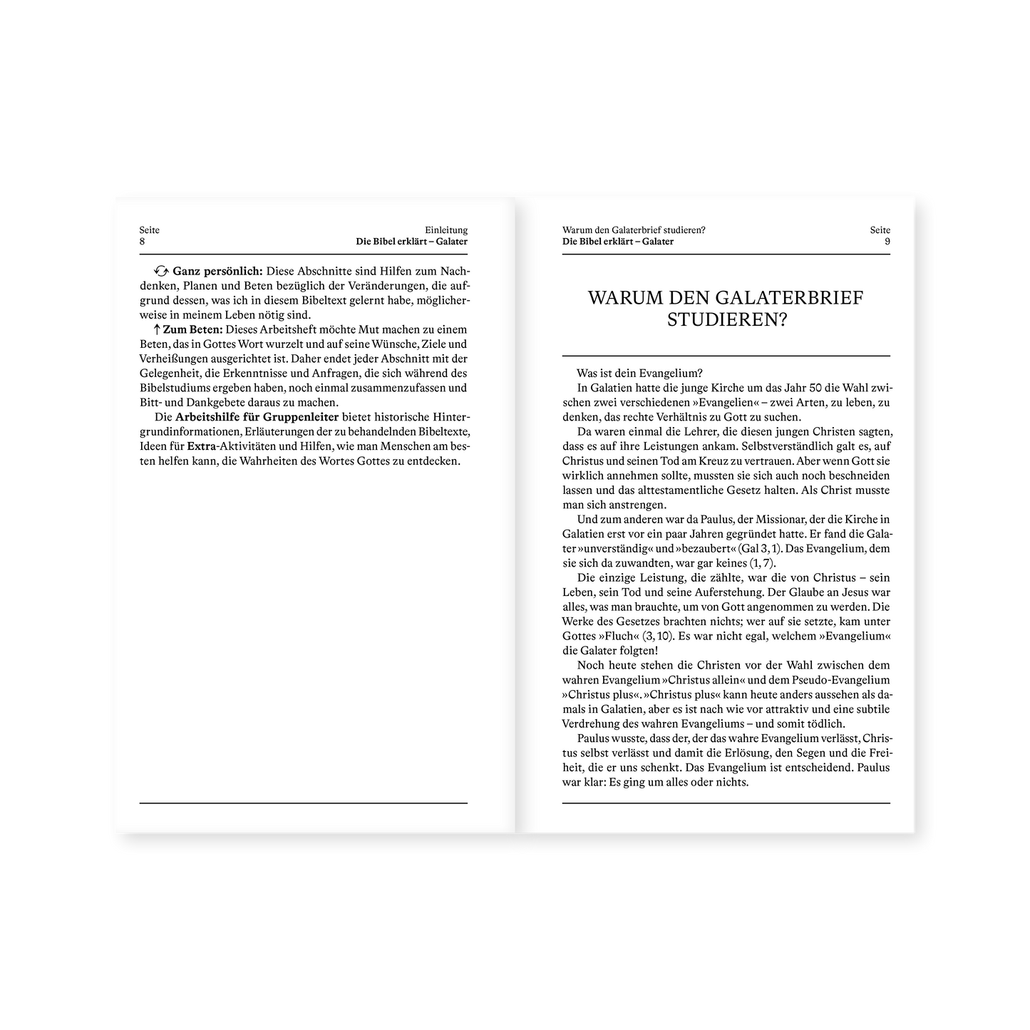 Galater (Arbeitsbuch) - Timothy Keller (Auslegung, Kommentar, Journal)