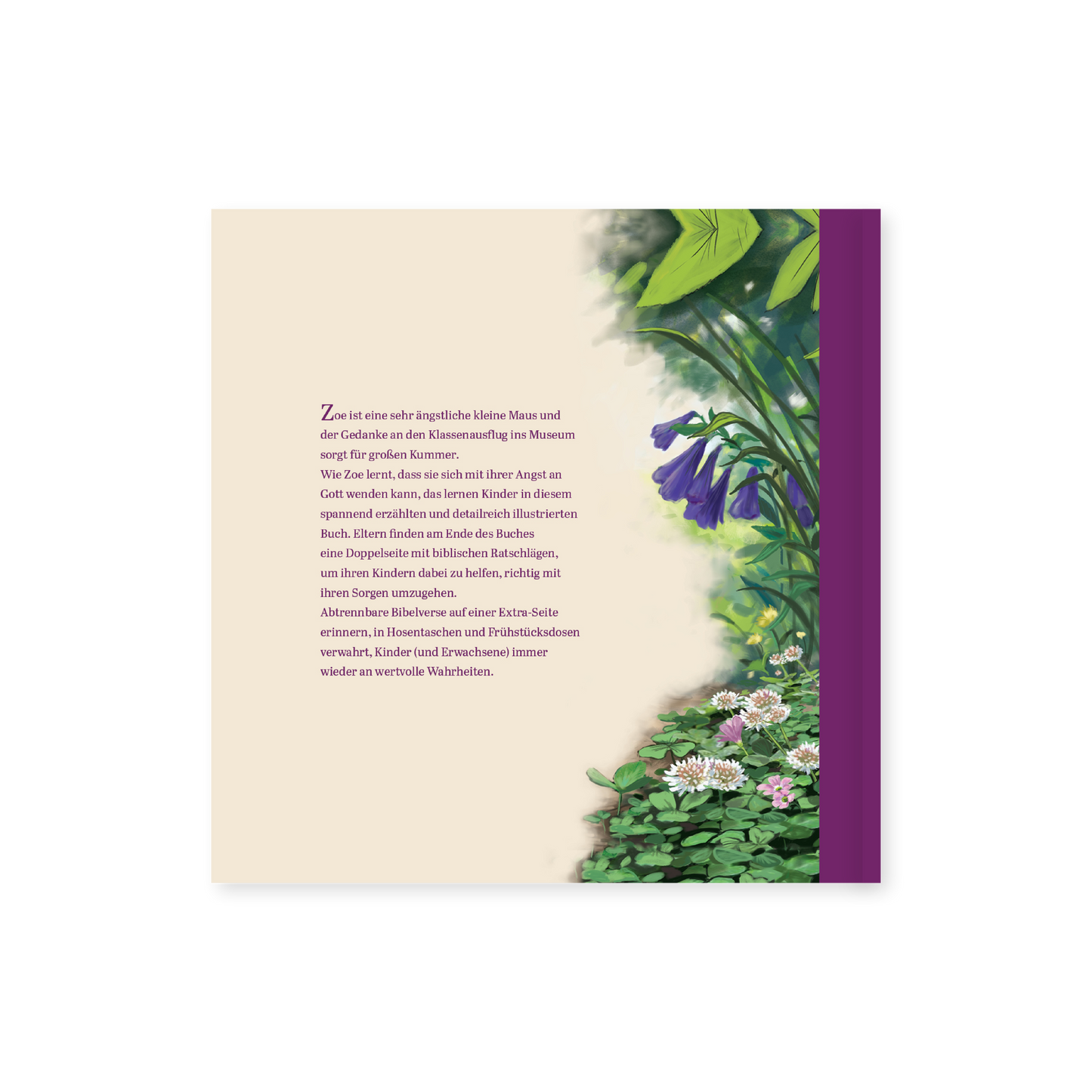Zoes Zufluchtsort - Wenn du Angst hast - Christliches Kinderbuch