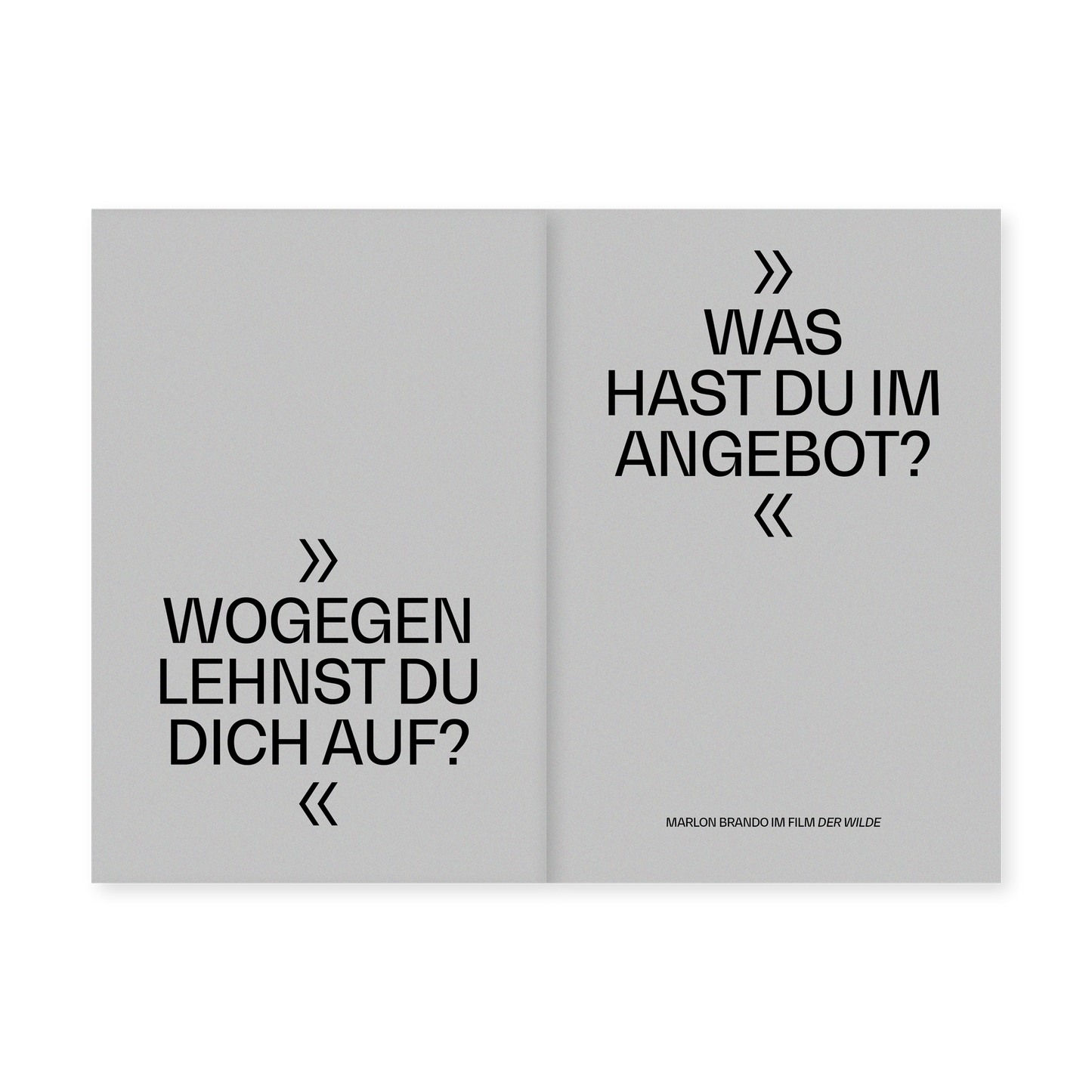 Was hast du im Angebot? (Der Siegeszug des modernen Selbst)