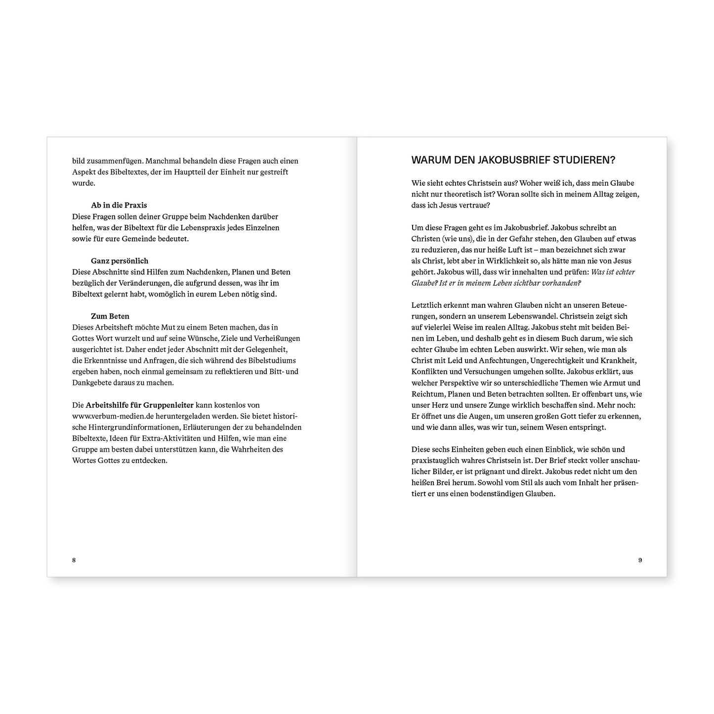 Jakobus | Arbeitsheft (Die Bibel erklärt)
