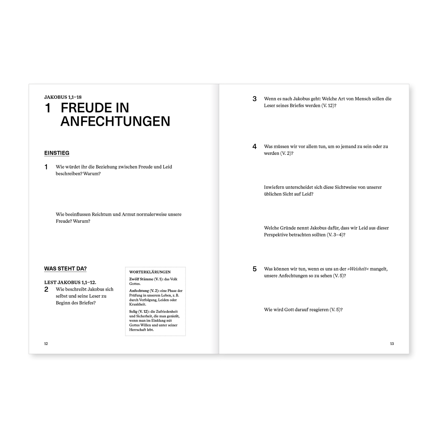 Jakobus | Arbeitsheft (Die Bibel erklärt)