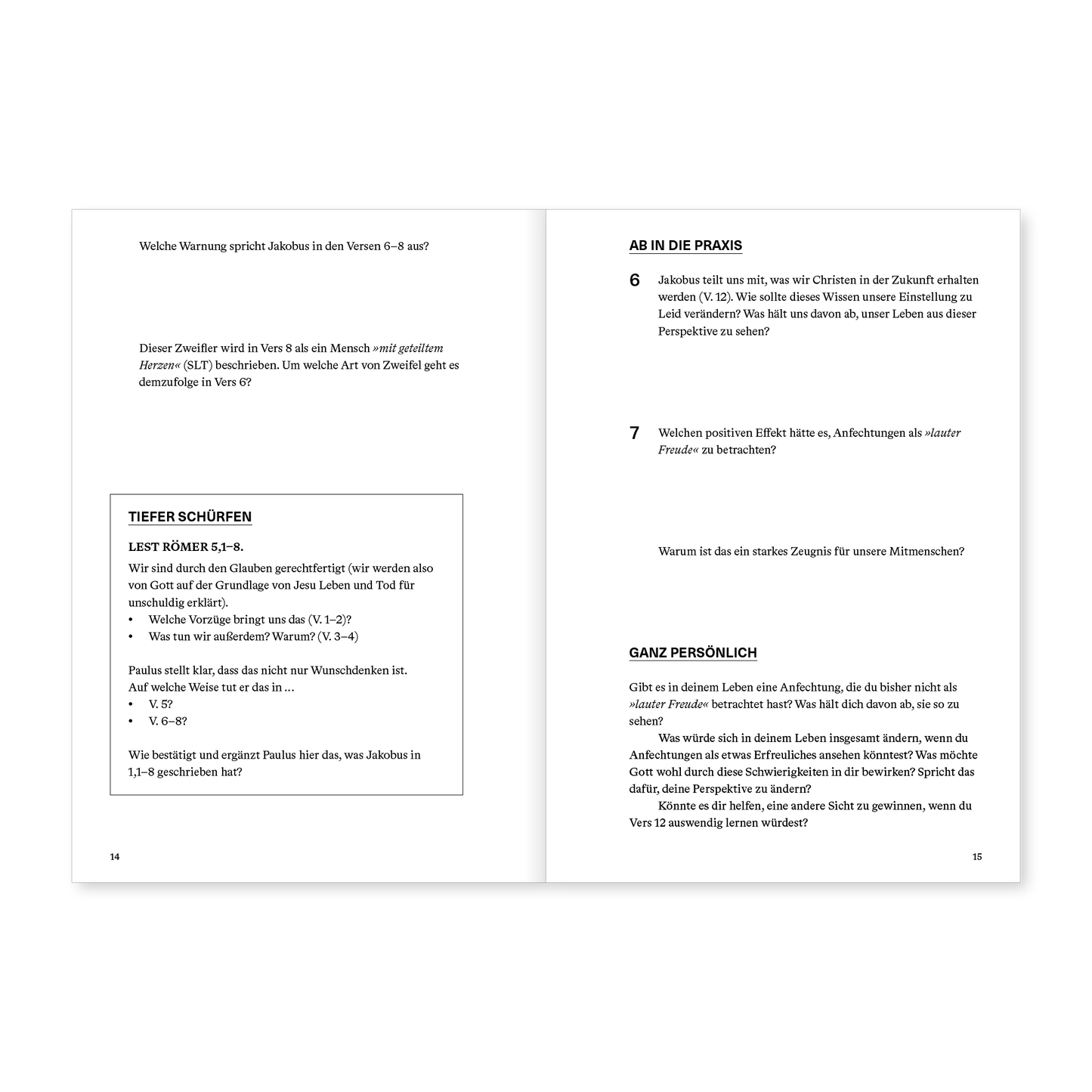 Jakobus | Arbeitsheft (Die Bibel erklärt)