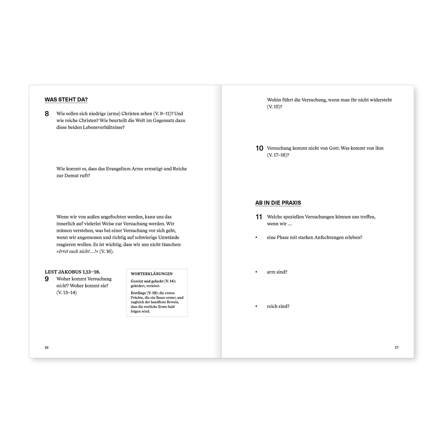 Jakobus | Arbeitsheft (Die Bibel erklärt)