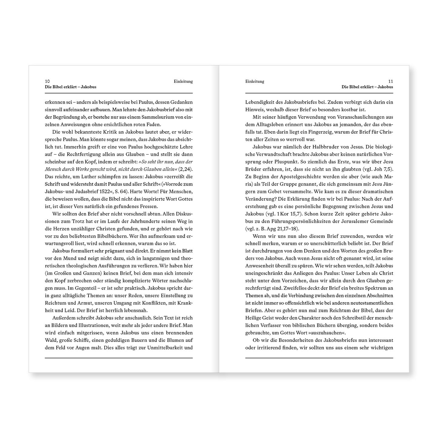 Jakobus | Kommentar (Die Bibel erklärt): Glaube, der praktisch wird