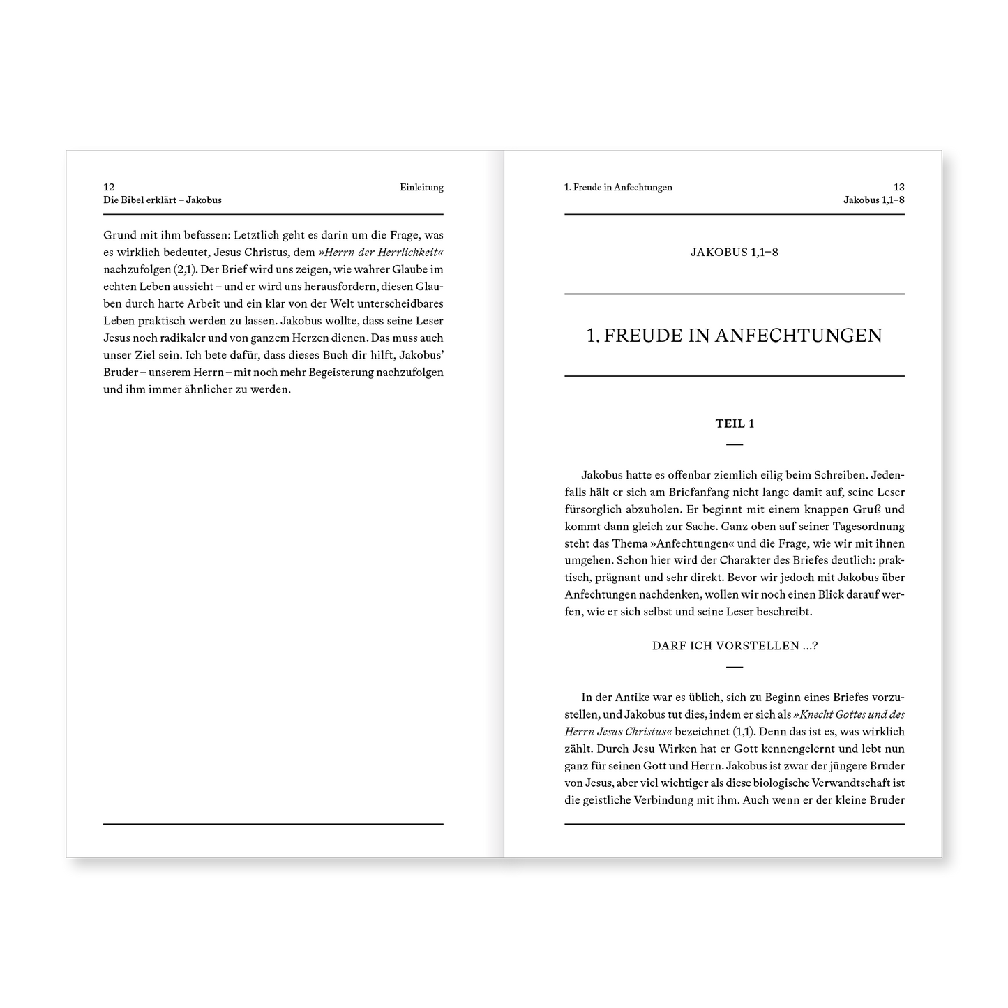 Jakobus | Kommentar (Die Bibel erklärt): Glaube, der praktisch wird