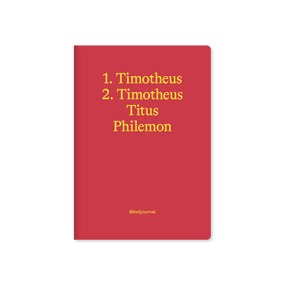 1.–2. Timotheus, Titus & Philemon (Bibeljournal)