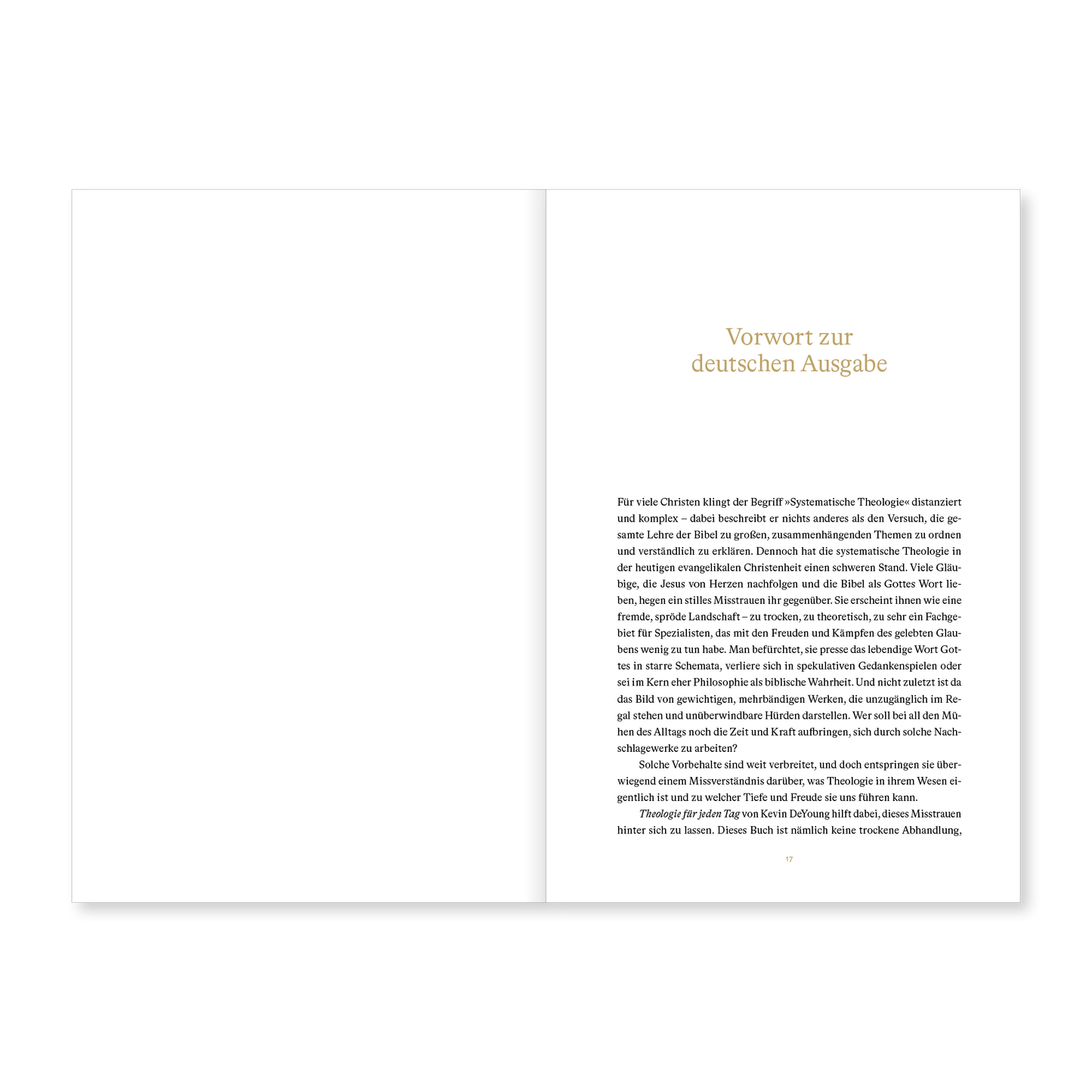 Theologie für jeden Tag: Andachten zur Systematischen Theologie