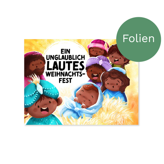 Präsentationsfolien – Ein unglaublich lautes Weihnachtsfest