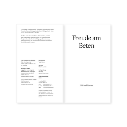 E-Book – Freude am Beten