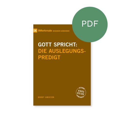 PDF – Gott spricht: Die Auslegungspredigt