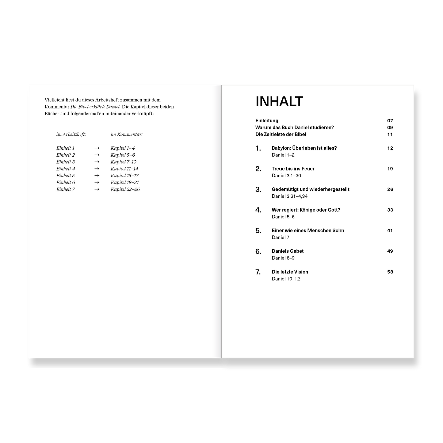 Daniel | Arbeitsheft (Die Bibel erklärt)