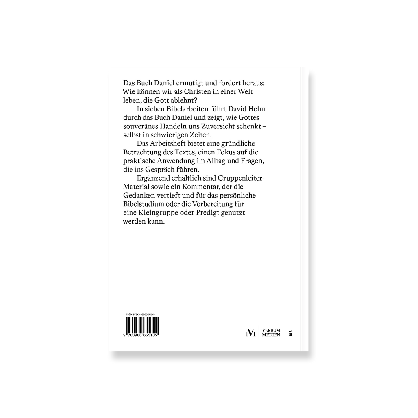Daniel | Arbeitsheft (Die Bibel erklärt)