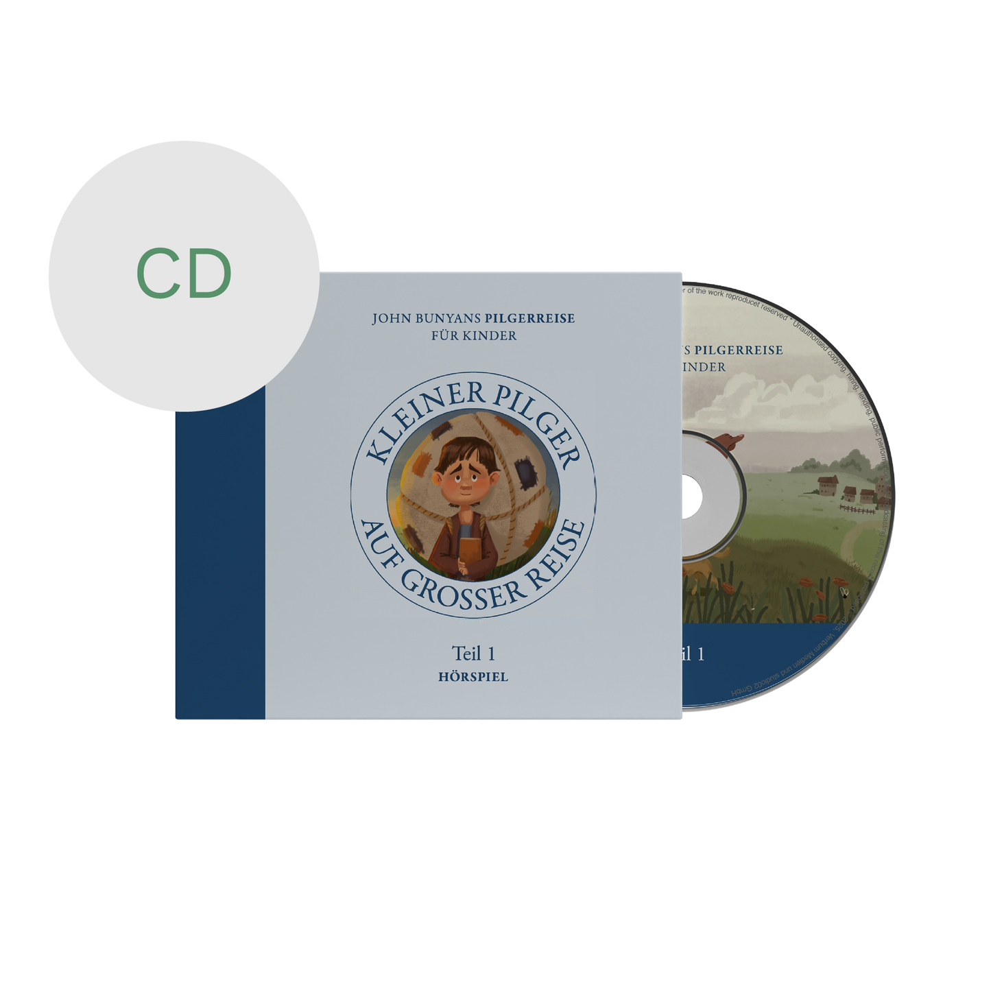 Hörspiel CD – Kleiner Pilger auf großer Reise (Teil 1): John Bunyans Pilgerreise für Kinder