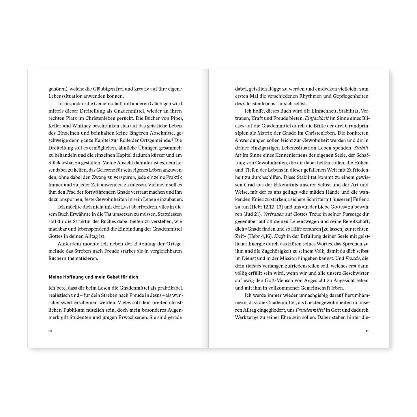 Geistliche Gewohnheiten