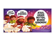 Lade das Bild in den Galerie-Viewer, Jesus der Retter ist geboren - Kinderbuch(Weihnachten)

